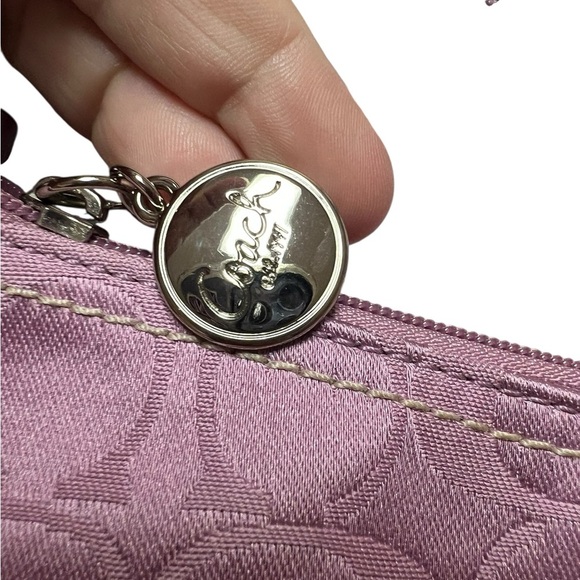 Coach Purple Crossbody Bag with Signature Monogram - Picture 4 of 6